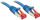 Kabllo Lindy Patchord Cat6, S/FTP (47717), 1 m, e kaltër