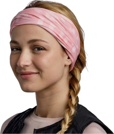 Shall multifunksional Buff Original EcoStretch Ergiz, material elastik, sportiv, rozë