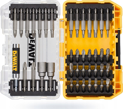 Set bitash kaçavide Dewalt 40 copë TX