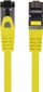 Kabllo rrjeti Lanberg Patchcord Cat.8.1 S/FTP, LSZH CU, e verdhë