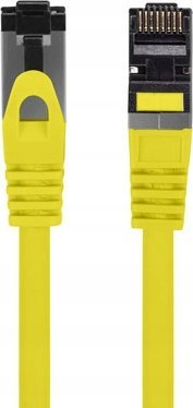 Kabllo rrjeti Lanberg Patchcord Cat.8.1 S/FTP, LSZH CU, e verdhë