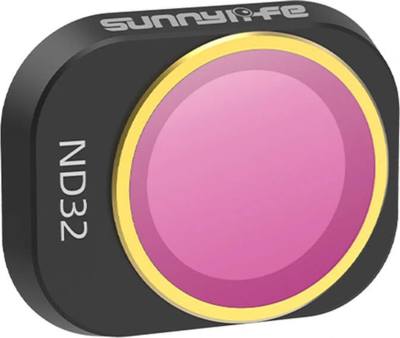 Set filtrash lente Sunnylife për DJI Mini 4 Pro, MCUV CPL ND32 ND64, 4 copë, ngjyrë e zezë
