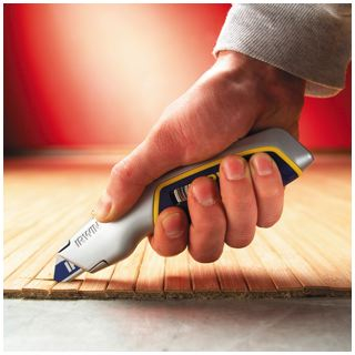 Thikë utility IRWIN Protouch 10504236, teh i tërheqshëm, trup alumini, gri blu