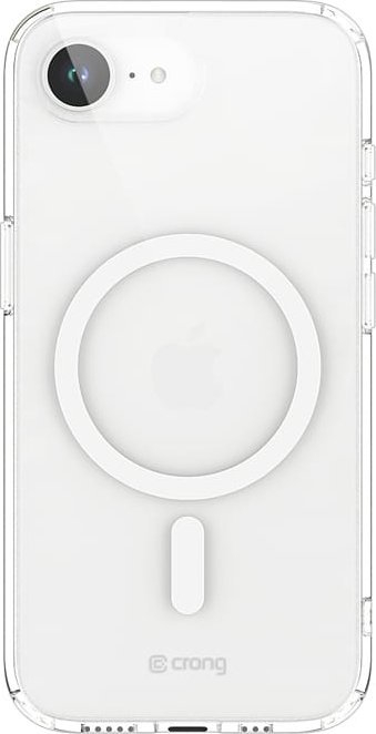 Калјоф телефон Crong Clear Mag Cover, за iPhone 16e, MagSafe, транспарентен