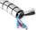 Organizues kabllosh InLine, vertikal për tavolina, 0.80m, 2 dhoma, argjendtë
