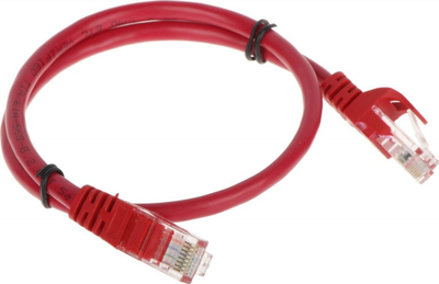 Kabllo rrjeti RBLINE Patchcord RJ45 Cat5e, 0.5m, e kuqe