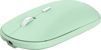 Set tastiere dhe mausi Trust Lyra Multi-Device, pa kabllo Bluetooth 2.4 GHz, QWERTY US, jeshile pastel