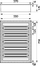 Bord shpërndarës modular Elektro-Plast DARP-120, 5x24 module, IP54, i bardhë