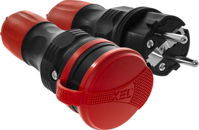 Plastrol ZWG-54 Приклучок и Утичница, 16A, 250V, IP54