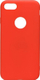 Mbrojtëse telefoni Forcell Soft për iPhone 12 12 Pro, silikoni, e kuqe