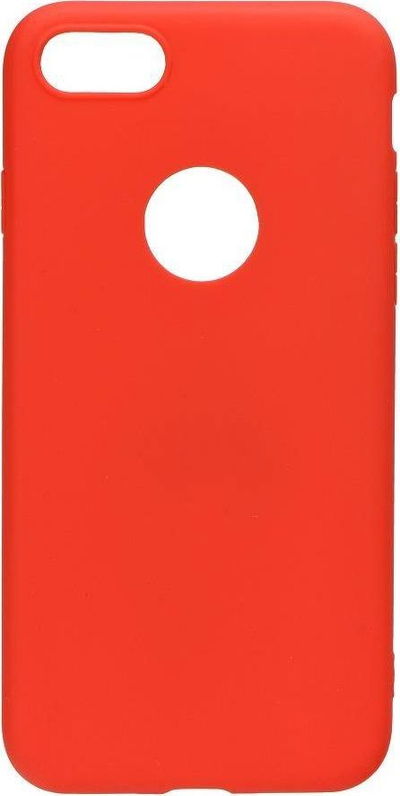 Mbrojtëse telefoni Forcell Soft për iPhone 12 12 Pro, silikoni, e kuqe