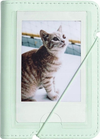 Album fotosh LoveInstant Mini, 28 foto, për INSTAX Mini, jeshil i çelët