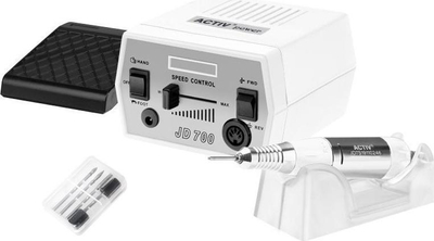 Freza për thonj Activeshop ACTIV Power Nail Drill JD700, profesionale, e bardhë