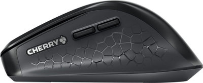 Maus Cherry Stream Mouse Comfort, wireless, i rehatshëm në dorë, i zi