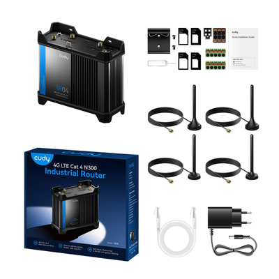 Router Cudy IR04, 4G LTE Cat 4, Wi‑Fi 4, i zi