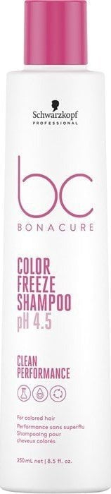Shampo për flokë të lyer Schwarzkopf BC Bonacure Color Freeze, vegane, 250ml