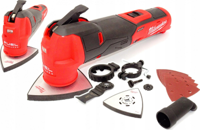Mjet multifunksional Milwaukee M12 FMT-0, pa kabllo, brushless, i kuq