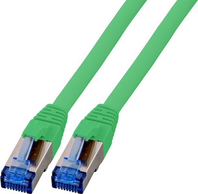 Kabllo rrjeti EFB K5525FGN.3, RJ45 Cat6A S FTP, 3m, e gjelbër