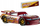 Makina lodër Disney Pixar Cars William Byrev 24, metal, Nascar, e kuqe me ari
