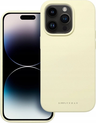 Kover telefoni Roar Cloud Skin për iPhone 16, silikoni, shumë i hollë, bezhë
