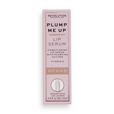 Revolution Rehab Plump Me Up Pink Glaze серум за усни, 4,6 мл