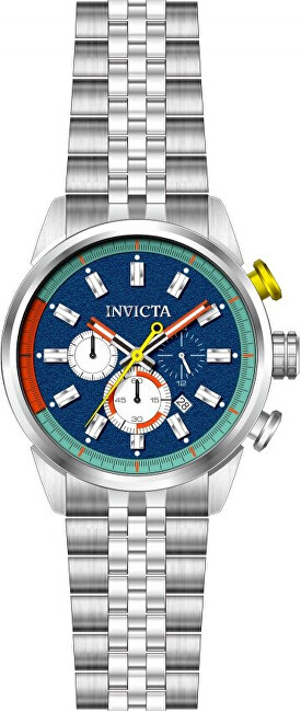 Orë për meshkuj Invicta Aviator, Argjendtë