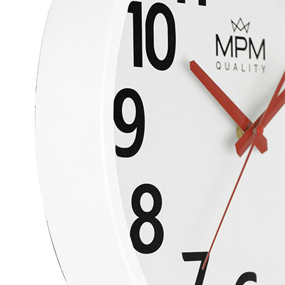 Orë muri MPM Quality Classic E01.4205.0000, e bardhë