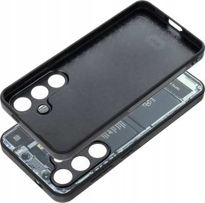 Futrollë Futera Tech për Samsung S24 Plus, xham i forcuar, TPU, me dizajn Pattern 1