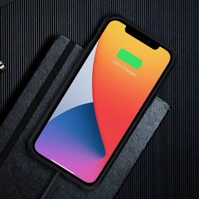Kapak telefoni Nillkin Super Frosted Pro Magnetic, për iPhone 12 Pro Max 6.7", magnetik, i zi