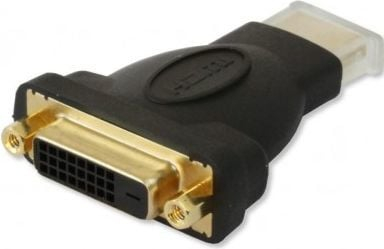 Адаптер HDMI во DVI-D AV Techly, dual link 24+1, црн