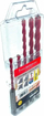 Set stërvilash për beton Alpen MultiCut 100905100, 5 copë, 5-10 mm, SDS-Plus