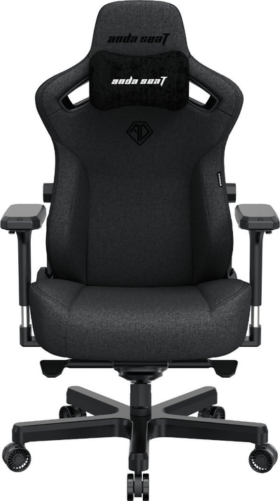 Karrige lojërash AndaSeat Kaiser 3, ergonomike, krahë të rregullueshëm, e zezë