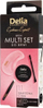 Сет за веѓи Delia Cosmetics Eyebrow Expert, помада со апликатор, нијанса графит црна