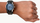 Orë dore Fossil Coachman CH2564, kronograf, rrip lëkure, blu e zezë