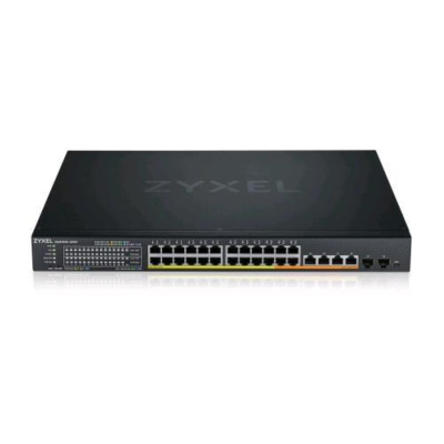 Switch мрежен Zyxel XMG1930-30HP, L3 управуван, 2.5G PoE 700W, 1U, црн