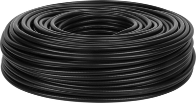 Kabllo koaksiale Cabletech H1000, 100m, e zezë