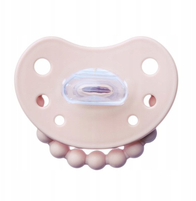 Biberon Luu Kids Pacifier Positioning, silikon, nga 6 muajsh, Velvet Blush