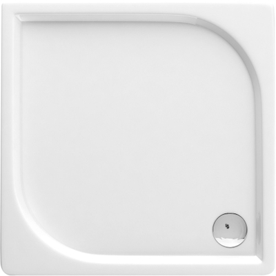 Vaskë dushi Deante Cubic, akril katror 80x80 cm, e bardhë