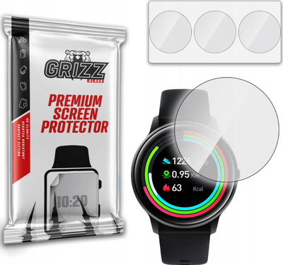 Mbrojtëse ekrani GrizzGlass Hydrofilm për orë Watchmark WKW66, hidrogel, 3 copë, transparente