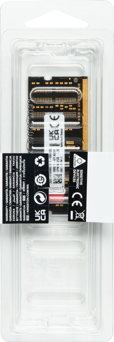 RAM për laptop Kingston FURY Impact KF318LS11IB/8, 8GB DDR3L, 1866MHz, i zi