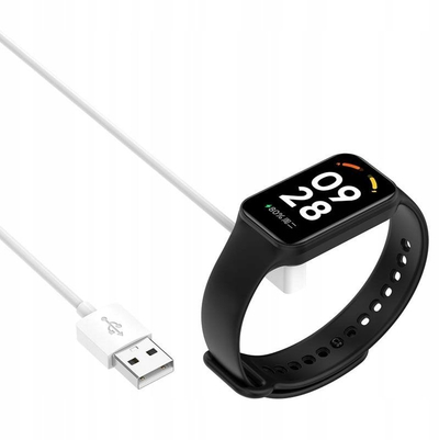 USB полнач за Mi Band 8 8 Pro, кабел 60cm, бел
