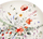 Pjatë ëmbëlsire Orion POPPIES, porcelani, 20.5 cm, shumëngjyrëshe
