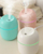 Lagështues ajri aromatizues USB, 250ml, ndriçim RGB, i bardhë