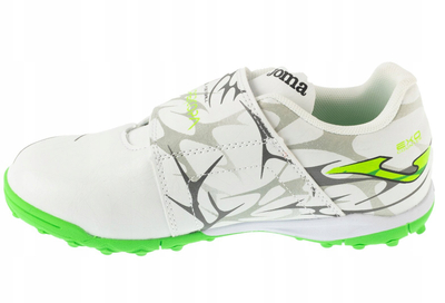 Këpucë futbolli Joma Super Copa Jr 2502 TF, turf, lëkurë sintetike, të bardha, nr 32