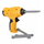 Lodër kaçavidë elektrike Mega Creative Drill Set, me 3 kapakë, për fëmijë 3+, e verdhë