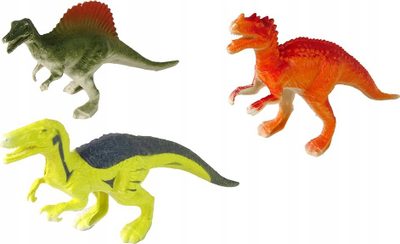 Set lodrash dinosaurë, 9 copa, shumëngjyrësh