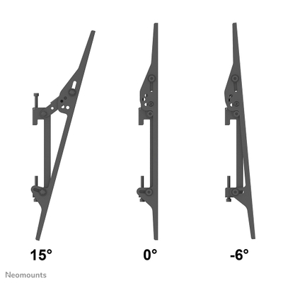 Mbajtëse muri për monitor Neomounts NMPRO-WMB3, 32-55"/65", e zezë