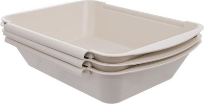 Set për panim Orion Breading, 3 pjesë, enë plastike, universal