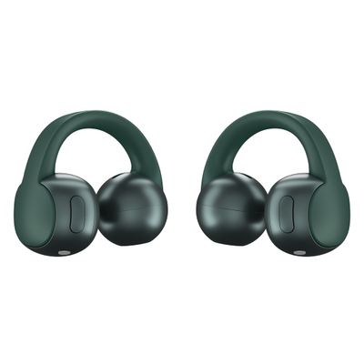 Kufje wireless Motorola Moto Buds Loop, in ear, me kasë karikimi, jeshile të errëta