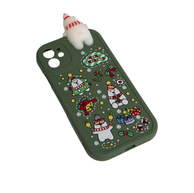 Fotroll për telefon IP11 TECH TIME Christmas Edition Green Toy